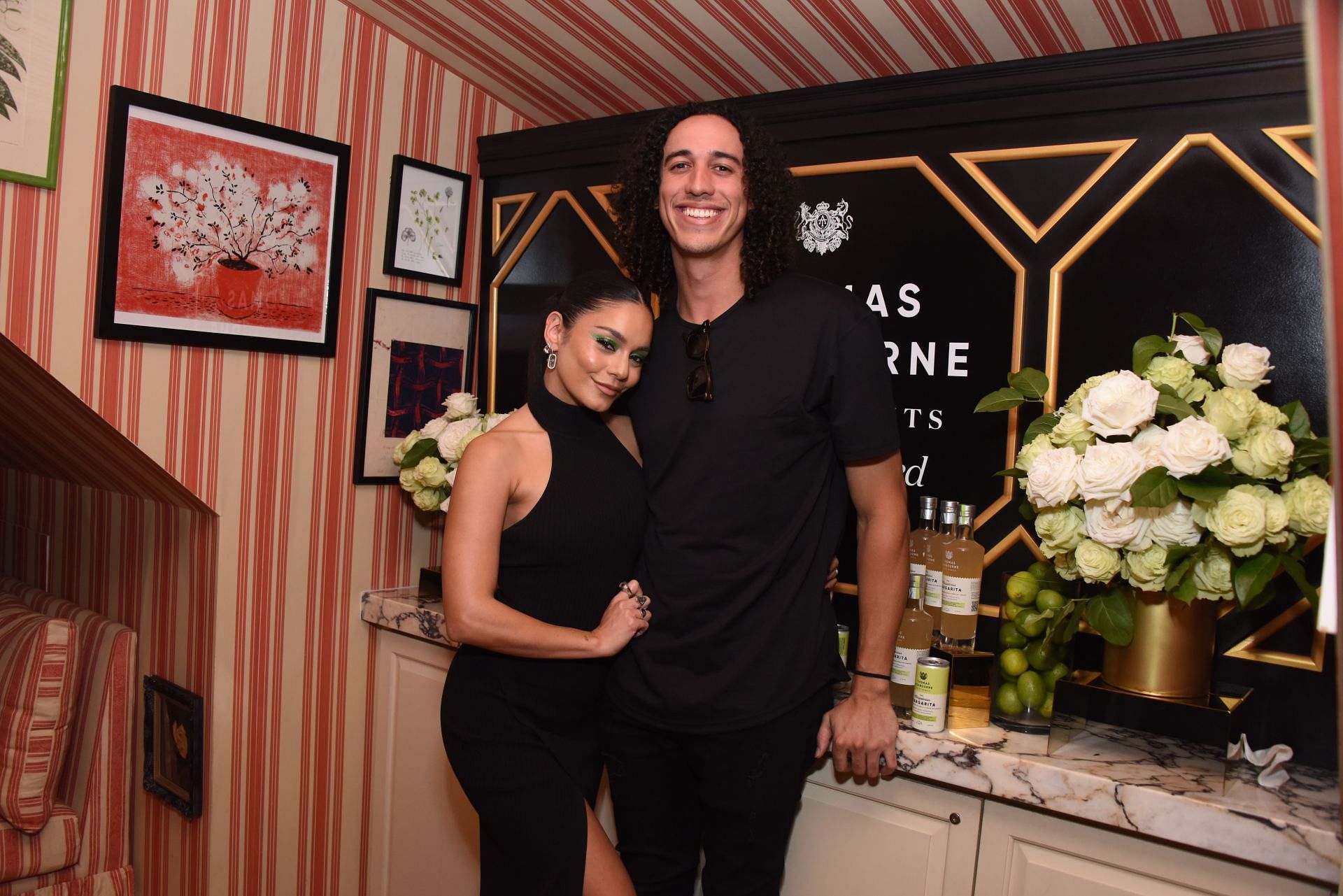 Thomas Ashbourne Margalicious Margarita Dinner - Cole Tucker and Vanessa Hudgens (Photo via Getty)